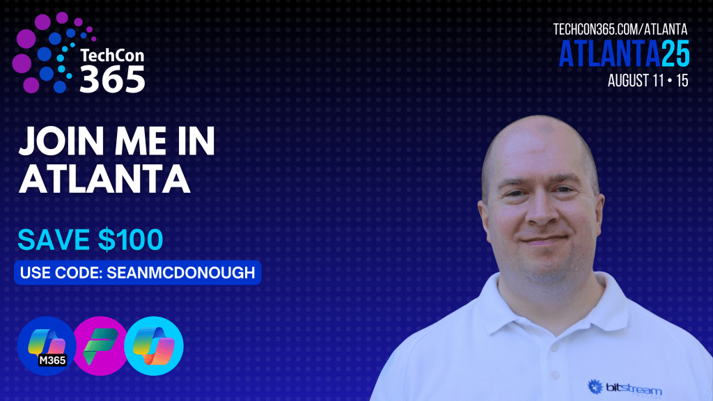 Use code SEANMCDONOUGH to save $100 when registering.